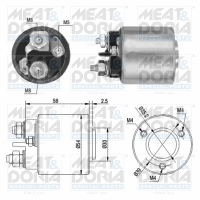 Solenoid Switch, starter